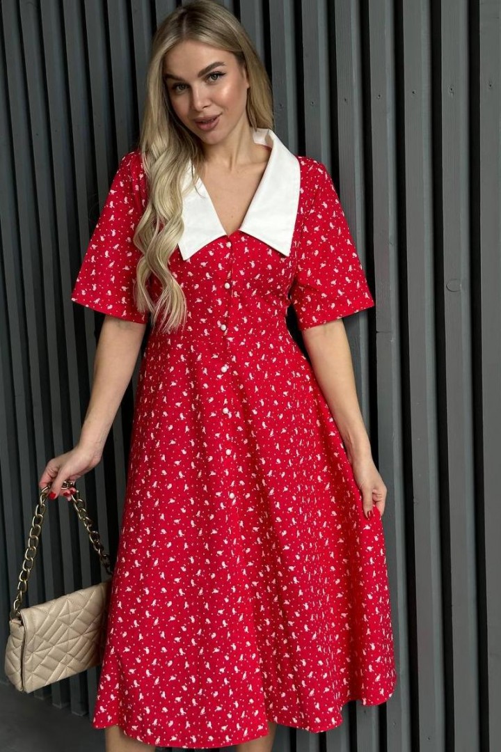 Сукня з комірцем SOL-2978A500 