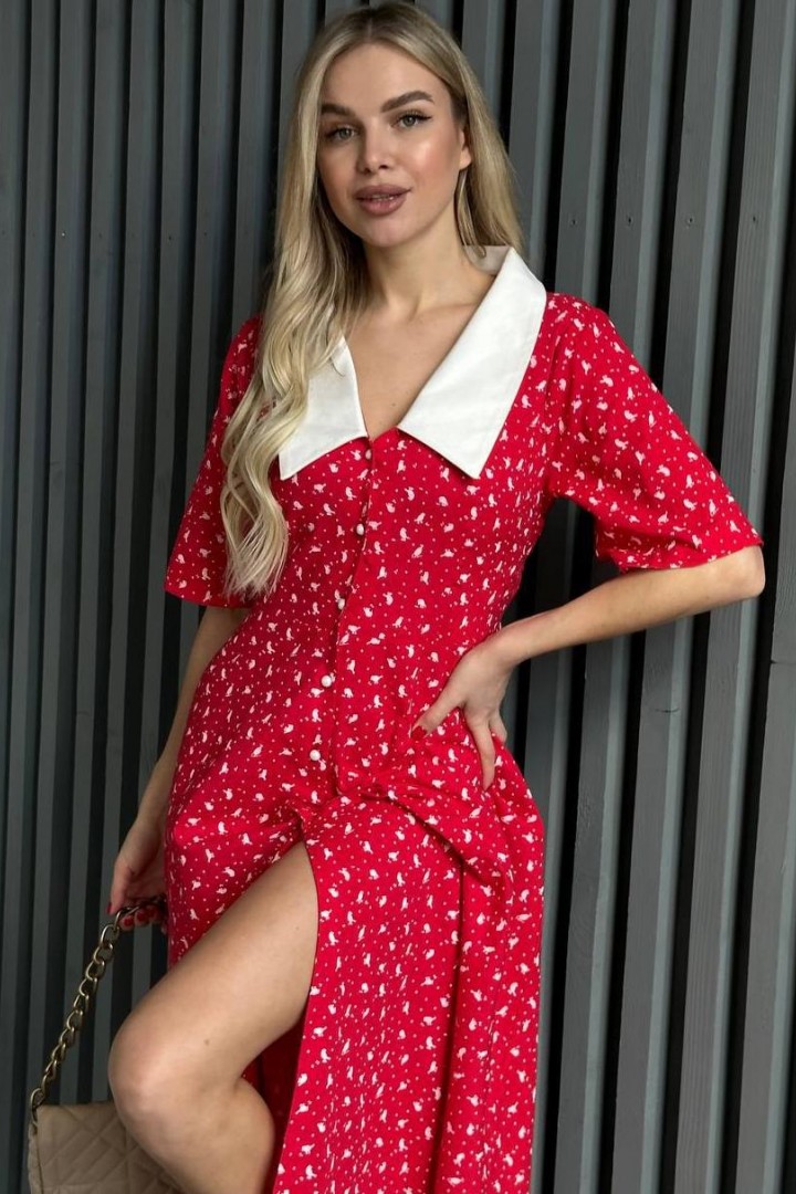 Сукня з комірцем SOL-2978A500 