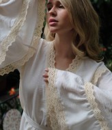 Ніжна сукня  на запах SOL-3043A1100 