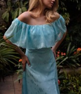 Ніжна сукня з оборками SOL-3045A600 