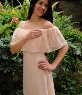 Ніжна сукня з оборками SOL-3045A600 