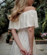 Ніжна сукня з оборками SOL-3045A600 