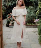 Ніжна сукня з оборками SOL-3045A600 