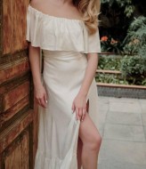 Ніжна сукня з оборками SOL-3045A600 