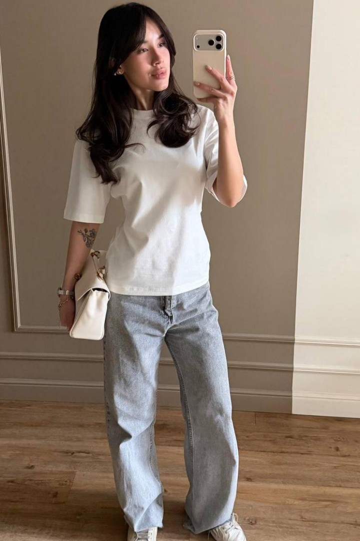 Базовая женская футболка   MSM-301A390