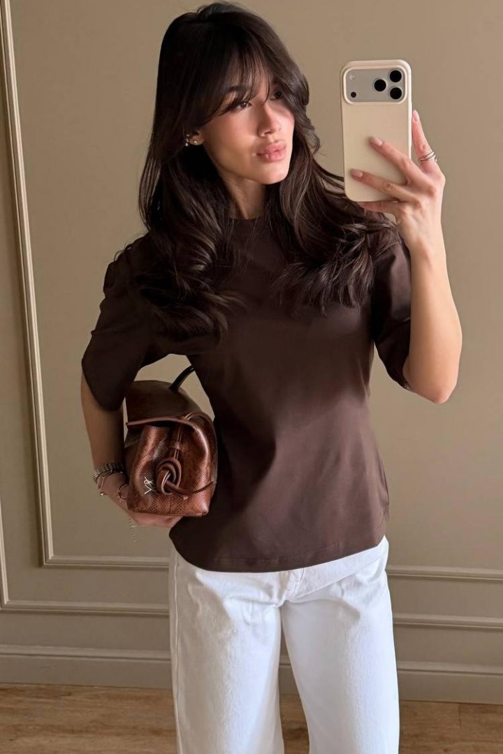 Базовая женская футболка   MSM-301A390