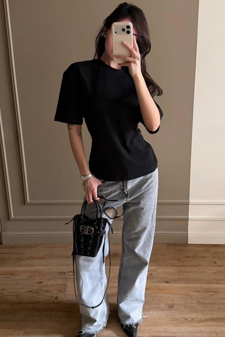 Базовая женская футболка   MSM-301A390