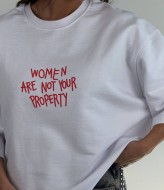 Оверсайз футболка с принтом   MSM-302A410