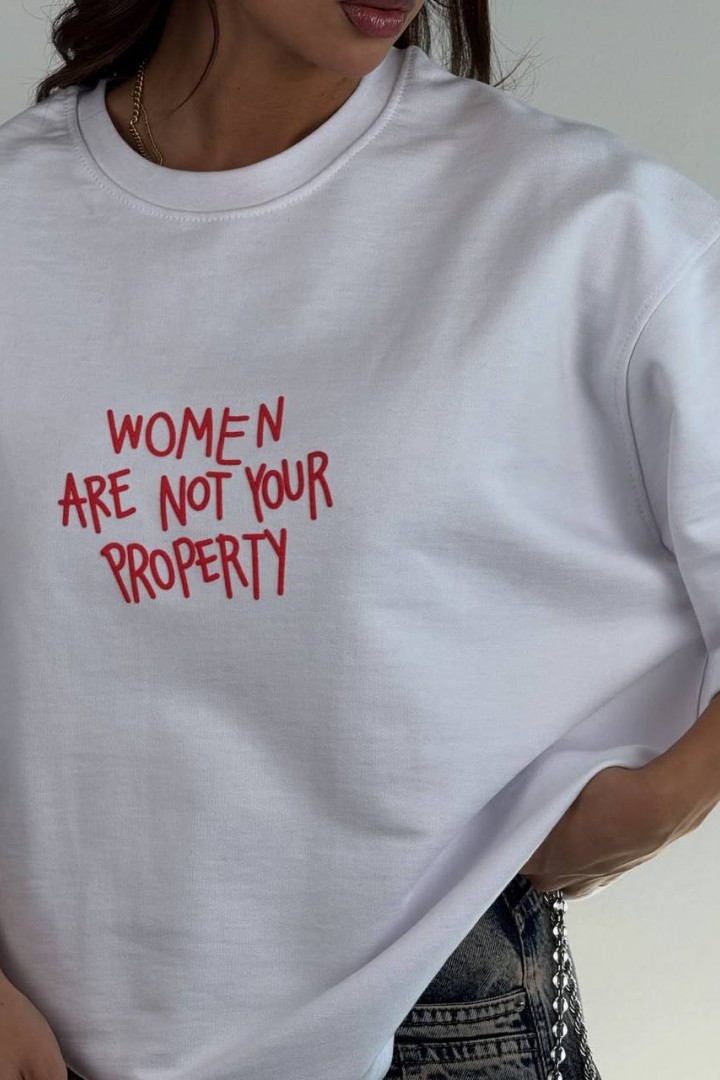 Оверсайз футболка с принтом   MSM-302A410