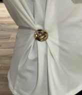 Женская  футболка c брошкой MV-835.1A450