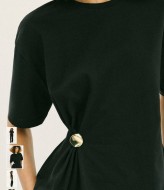 Женская  футболка c брошкой MV-835.1A450