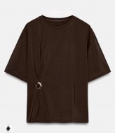 Женская  футболка c брошкой MV-835.1A450