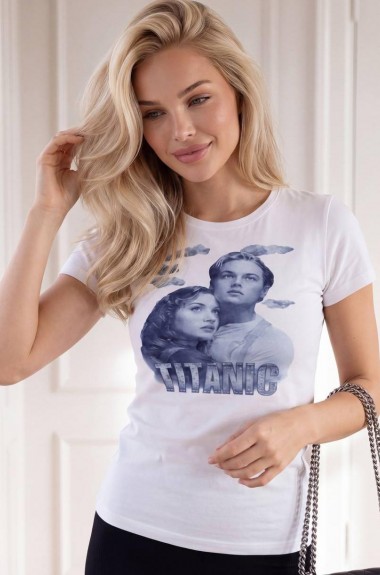  Футболка  с рисунком  MV-901A350