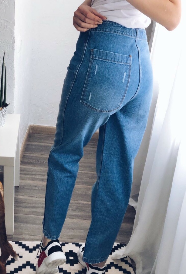 джинсы женские с высокой талией