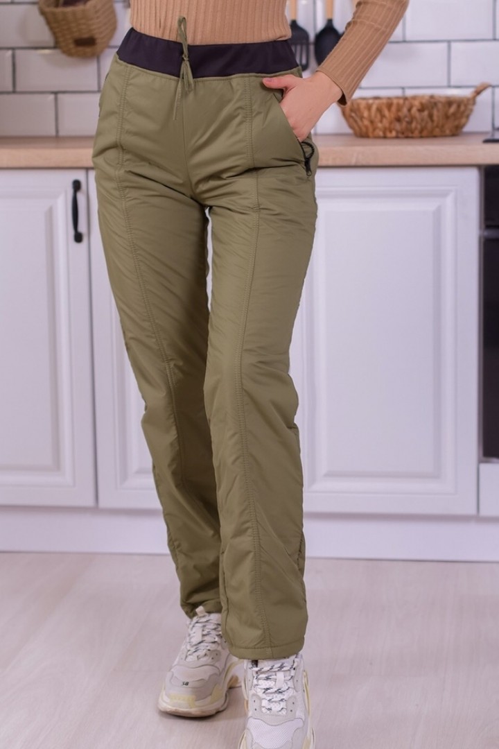 брюки с карманами женские
