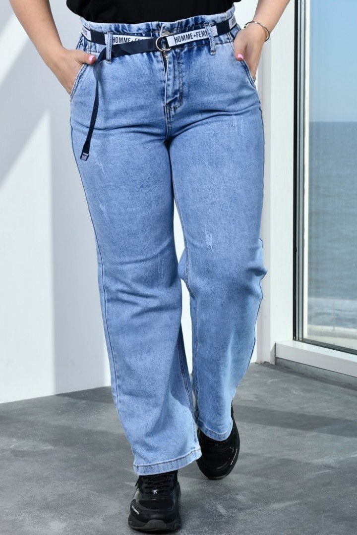 широкие джинсы женские